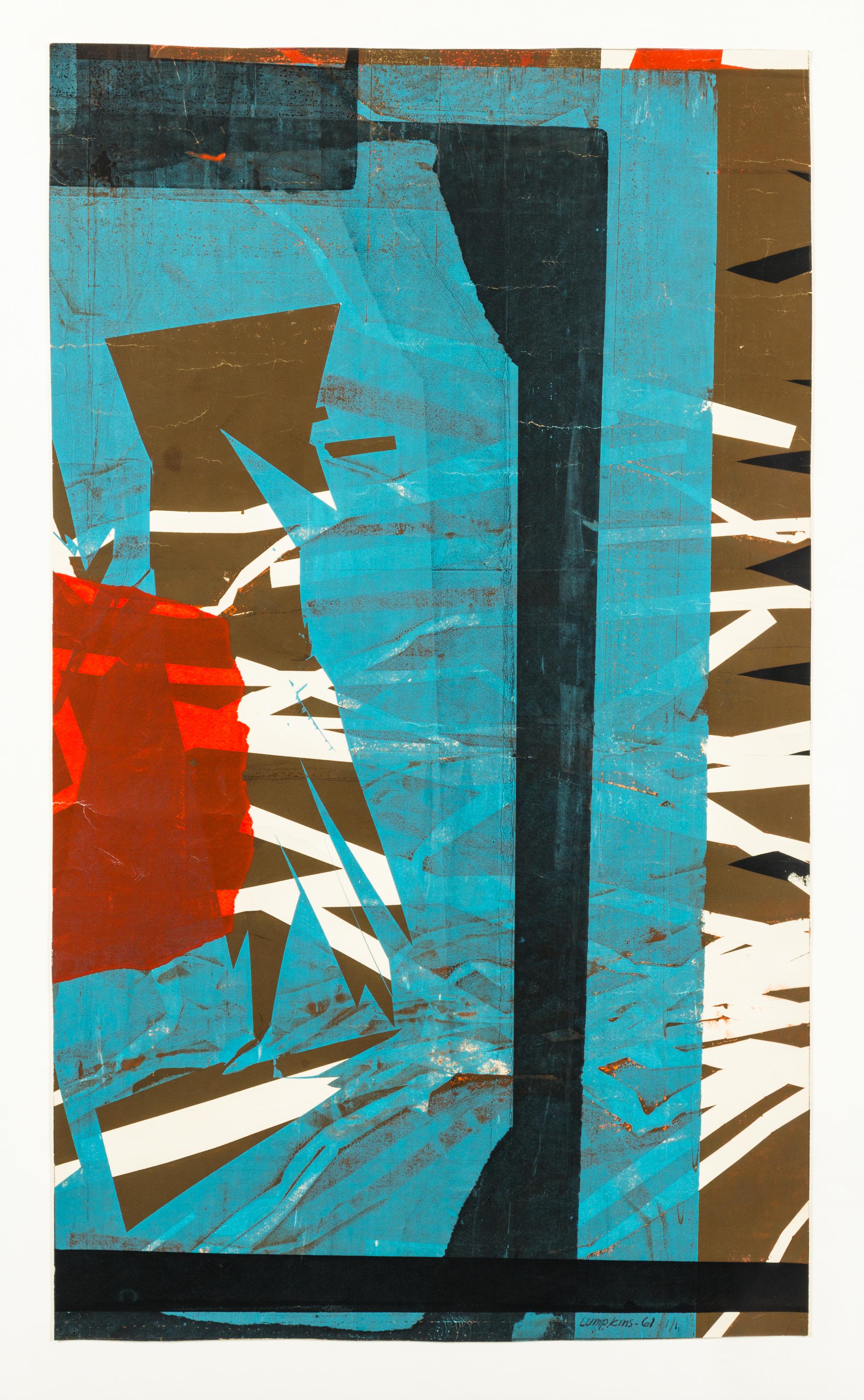 William Lumpkins, (American, 1909-2000), Untitled, 1961