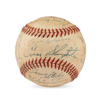 A 1951 St. Louis Cardinals Team Signed Autograph Baseball