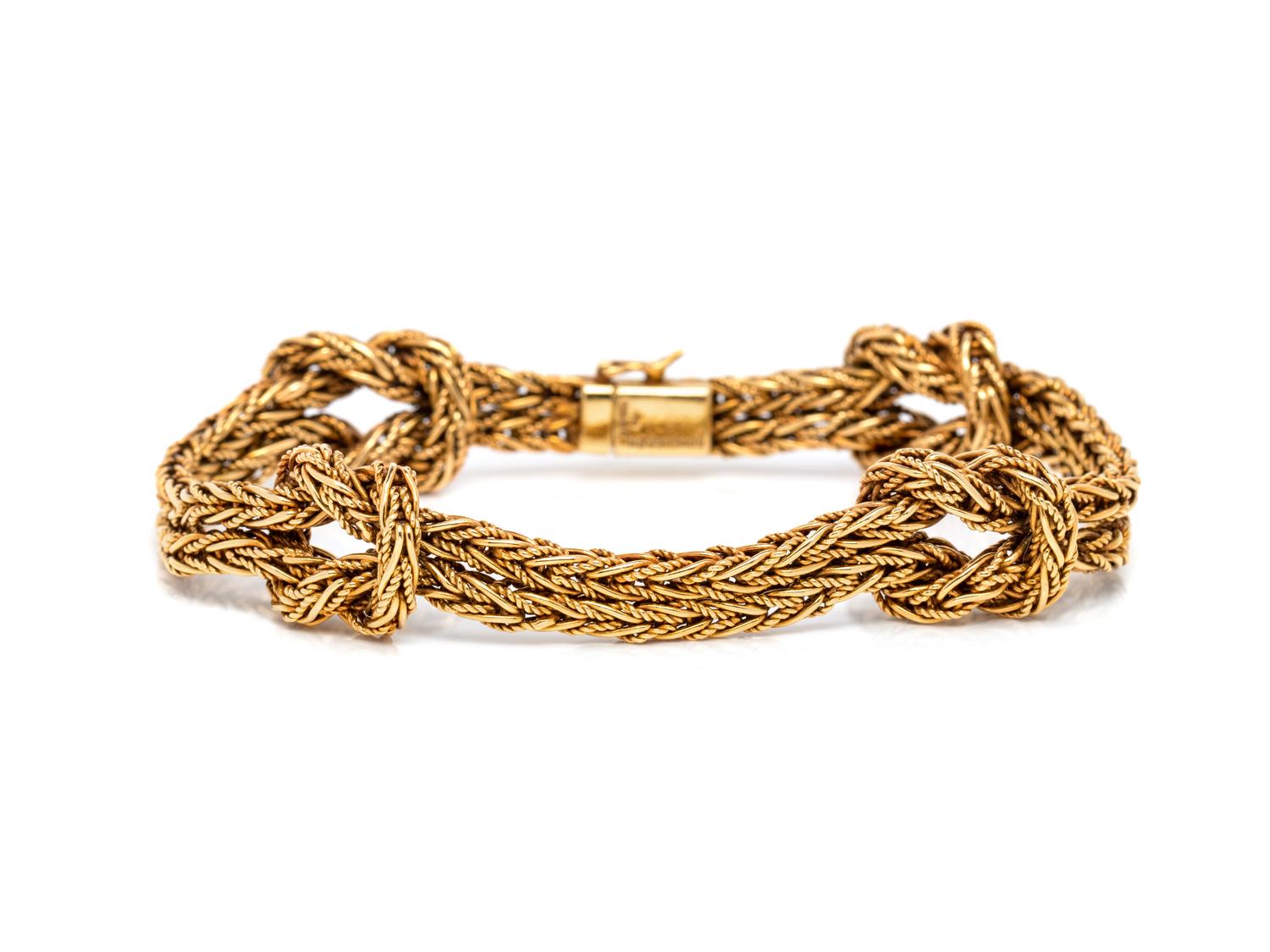BOUCHERON, YELLOW GOLD SET