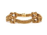 BOUCHERON, YELLOW GOLD SET