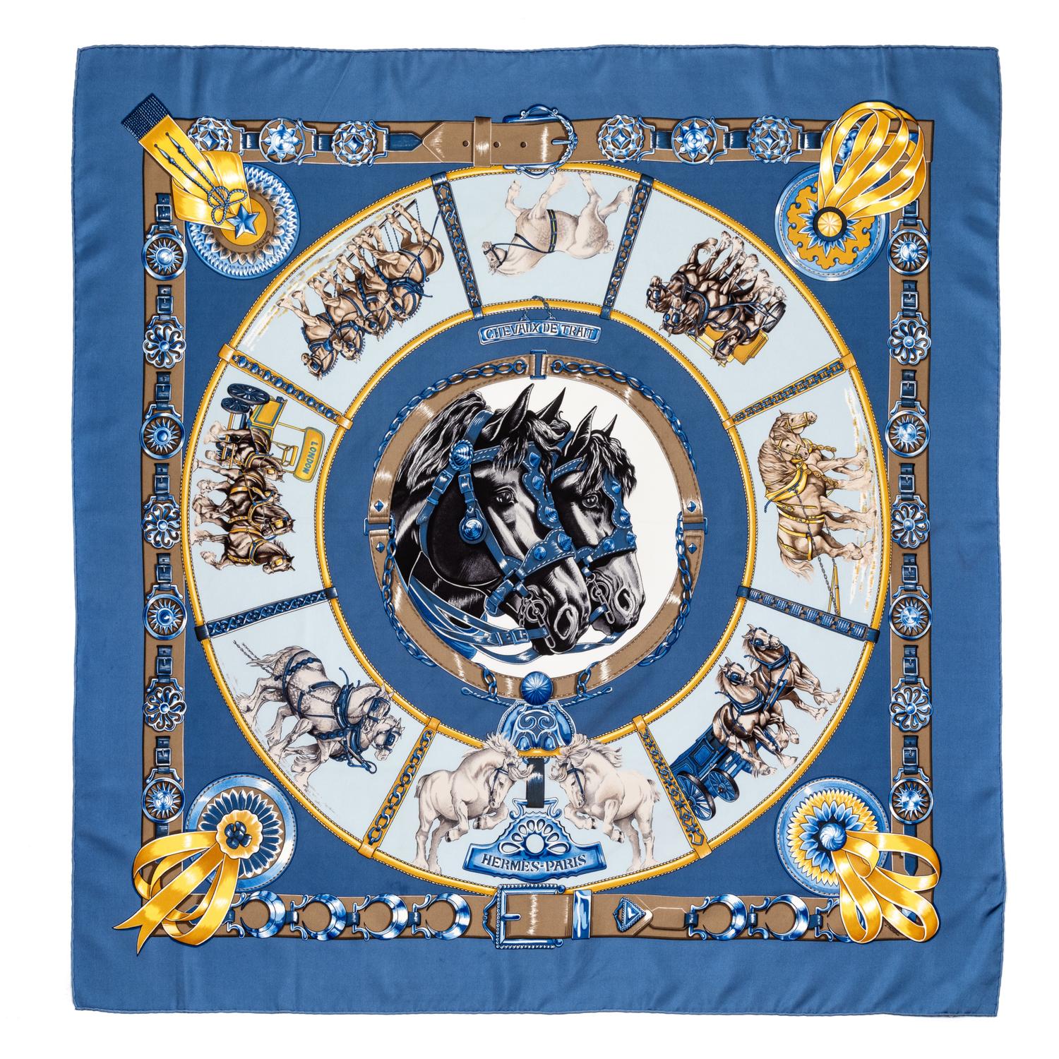 Hermès 90cm Silk Scarf