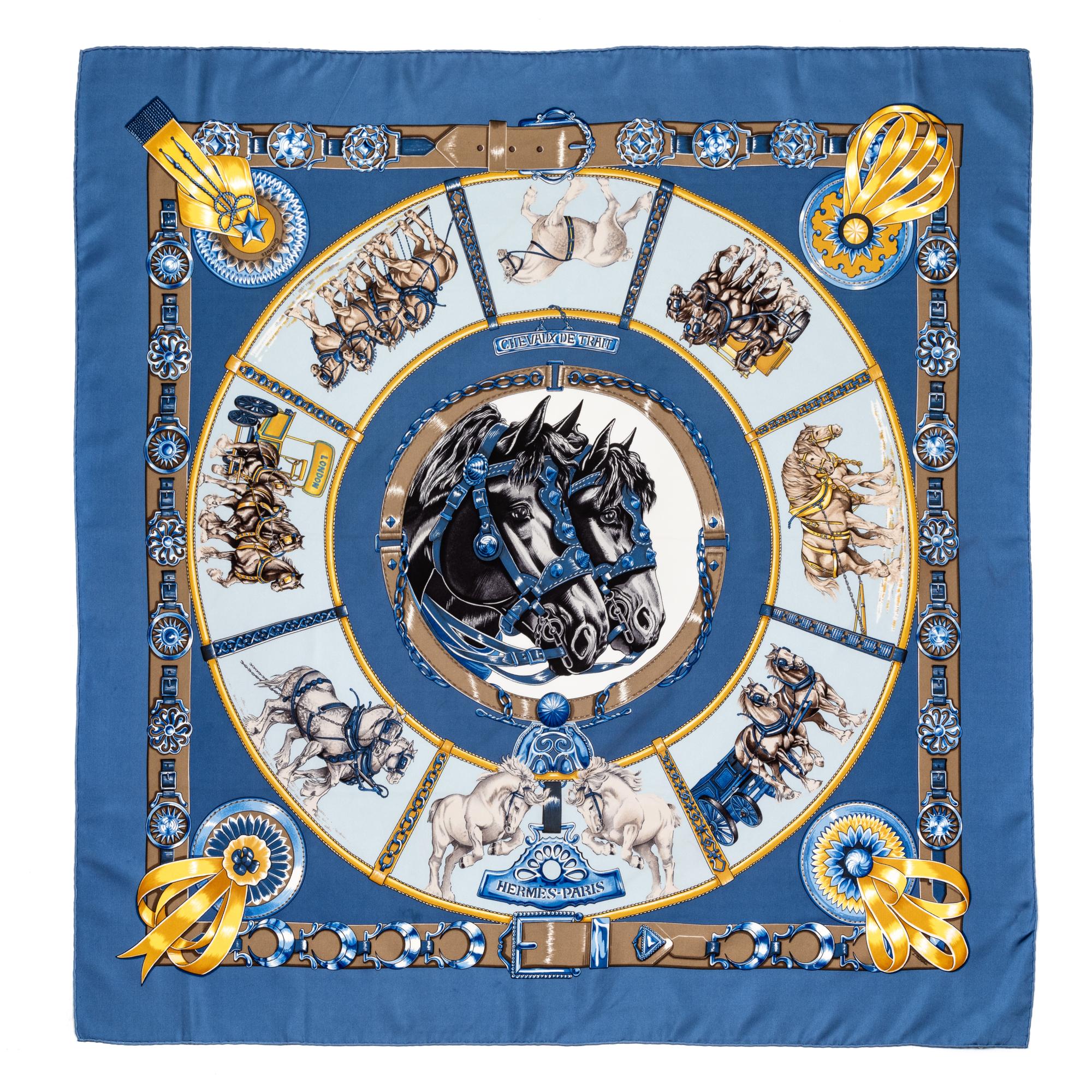 Hermès 90cm Silk Scarf