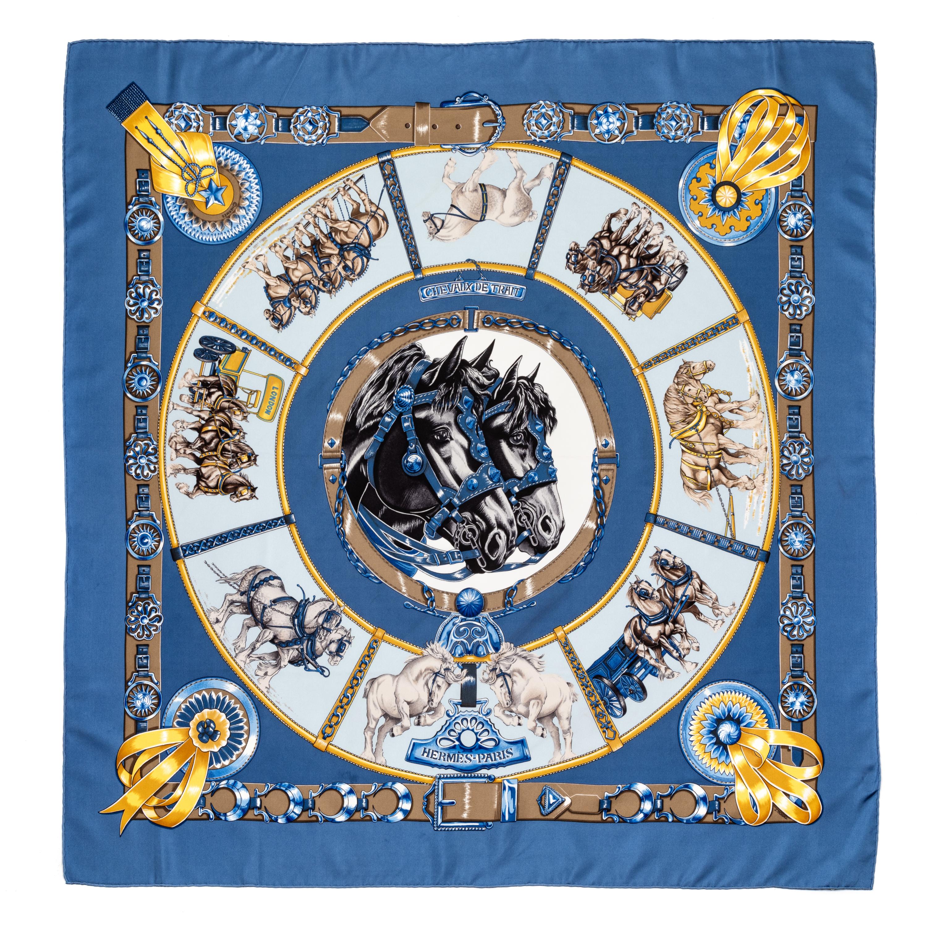 Hermès 90cm Silk Scarf