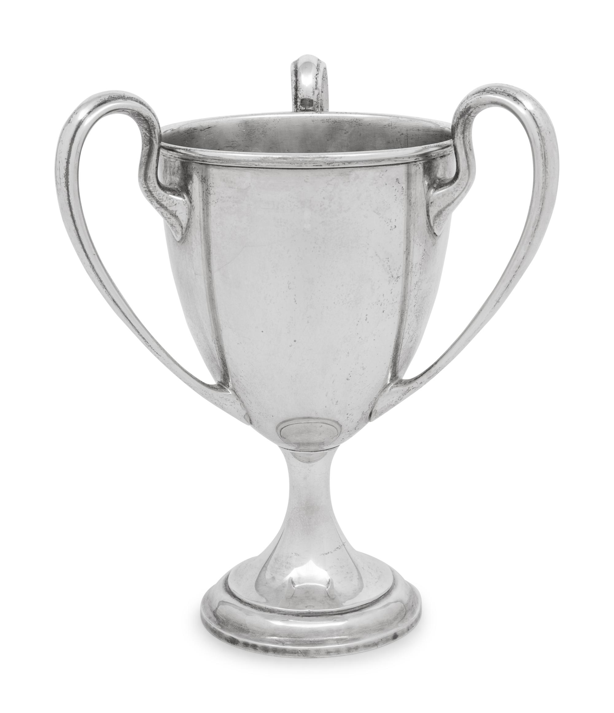 An American Silver Three-Handled Cup