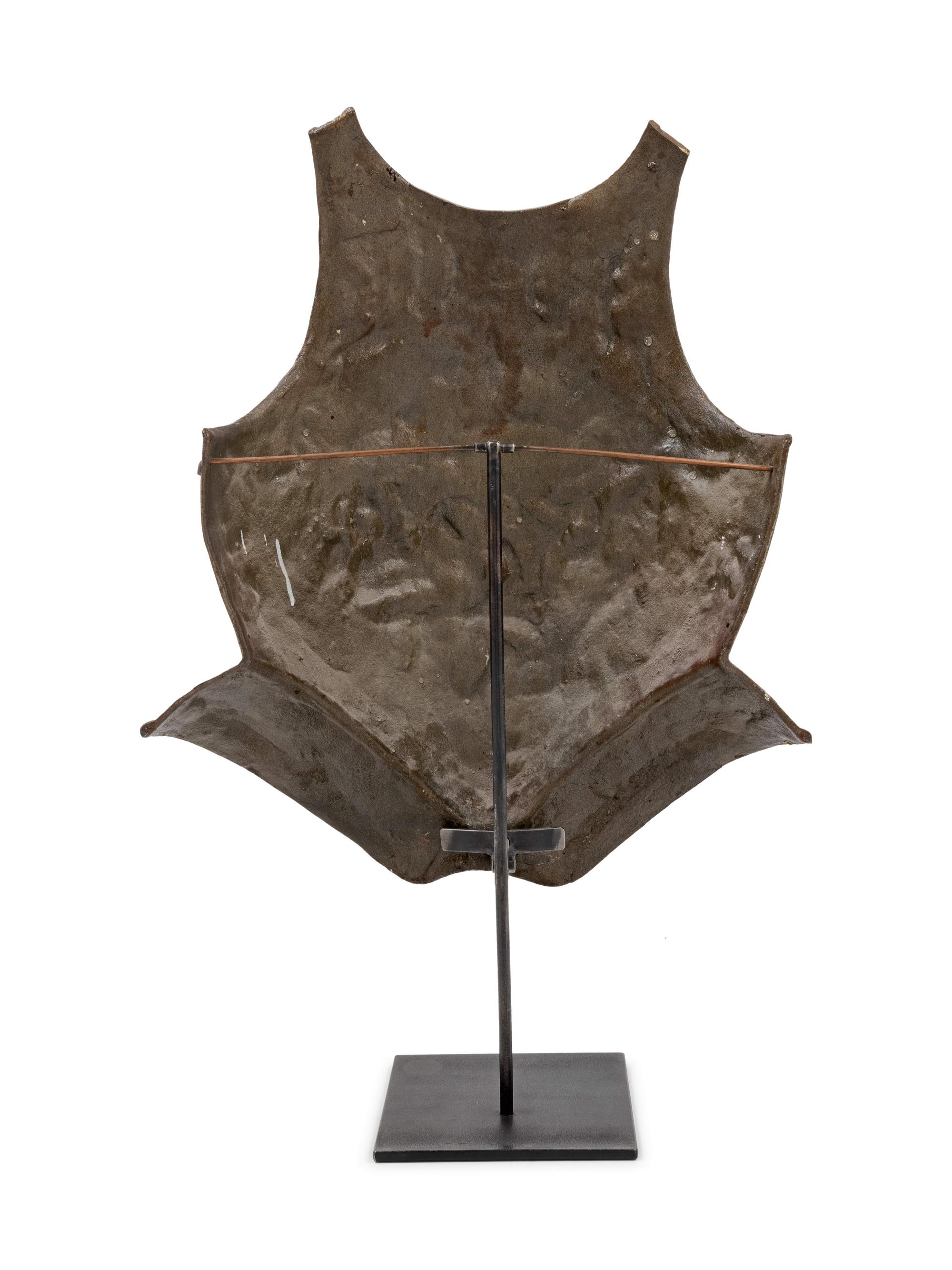 A Cast Iron Model of a Breastplate