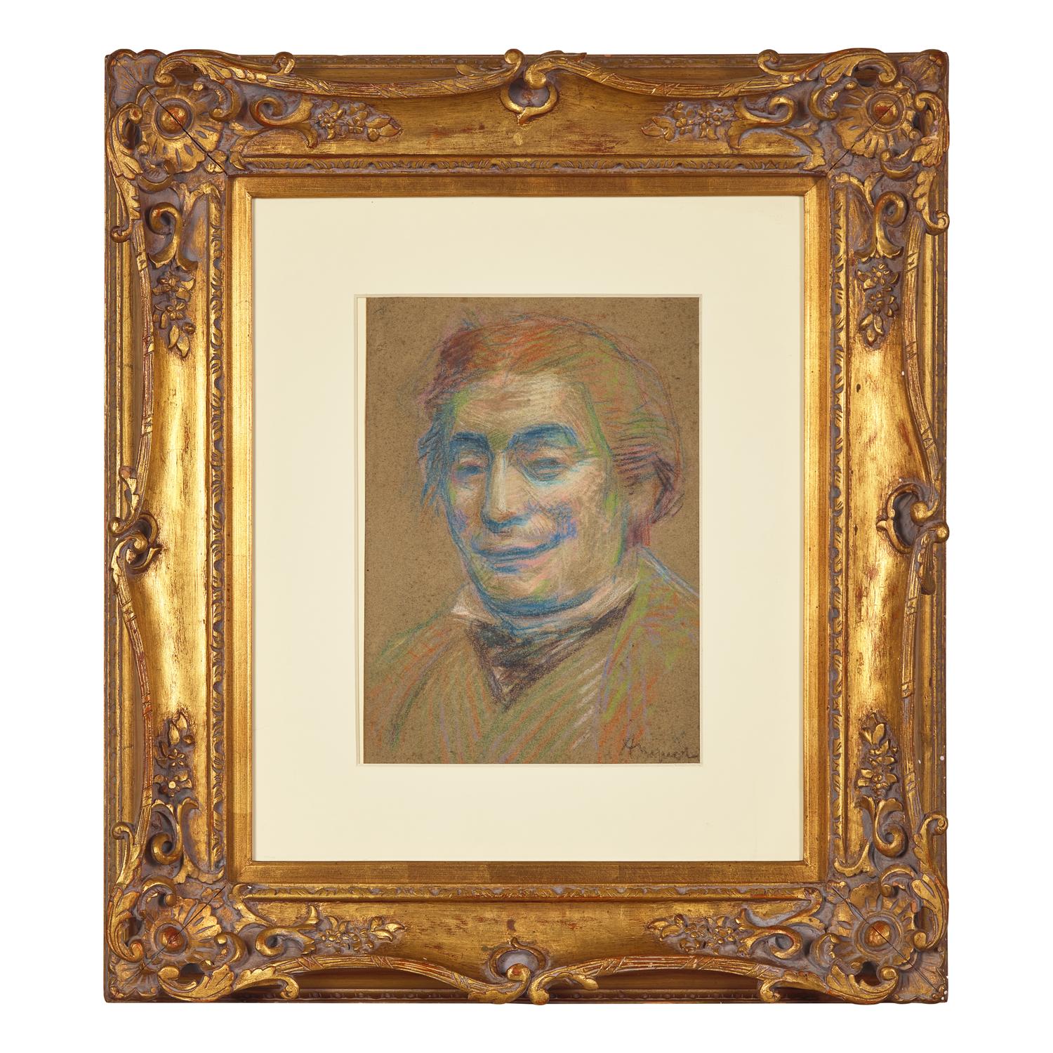 Louis Anquetin (French, 1861-1932) — Portrait d'Aristide Bruant , c. 1887-1888