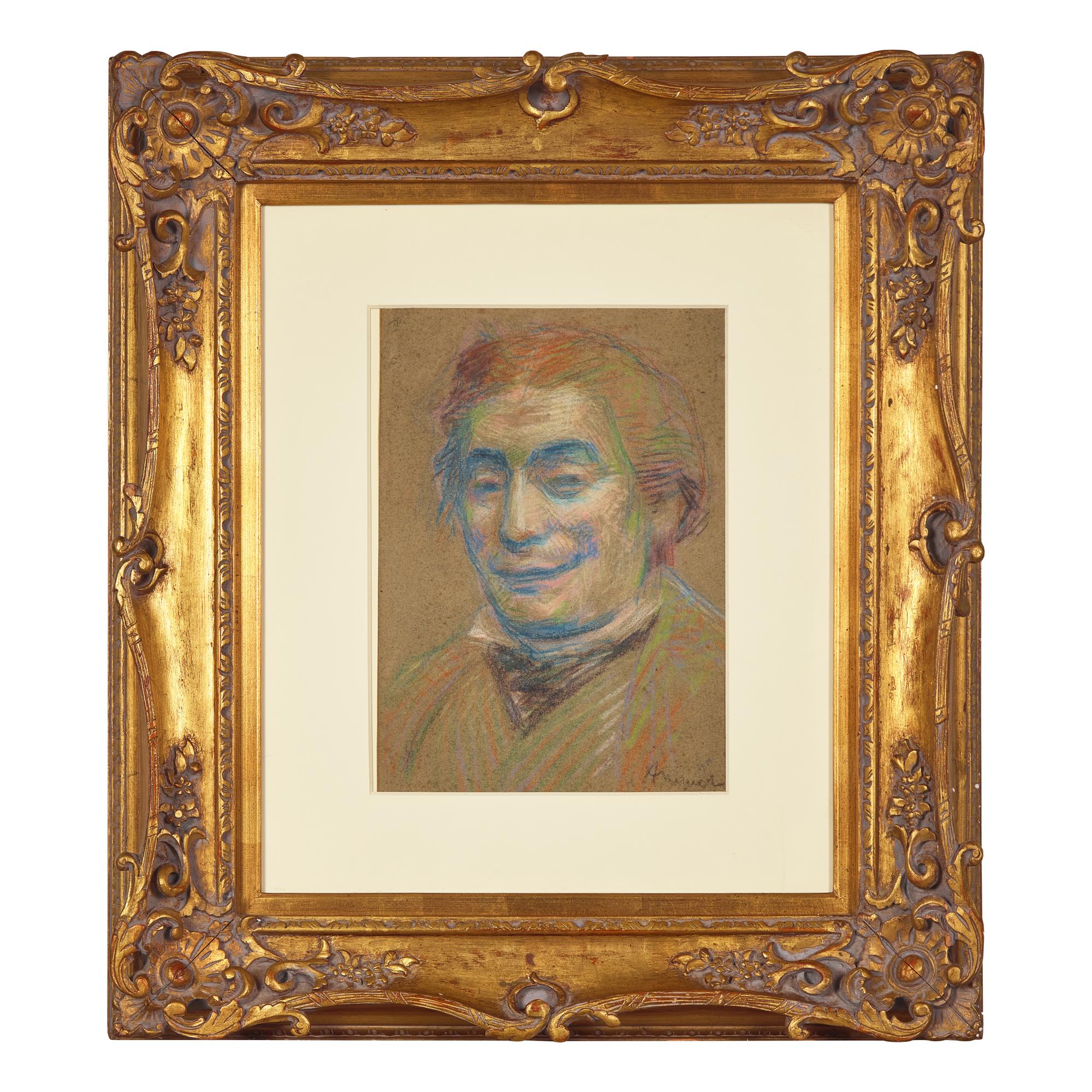 Louis Anquetin (French, 1861-1932) — Portrait d'Aristide Bruant , c. 1887-1888