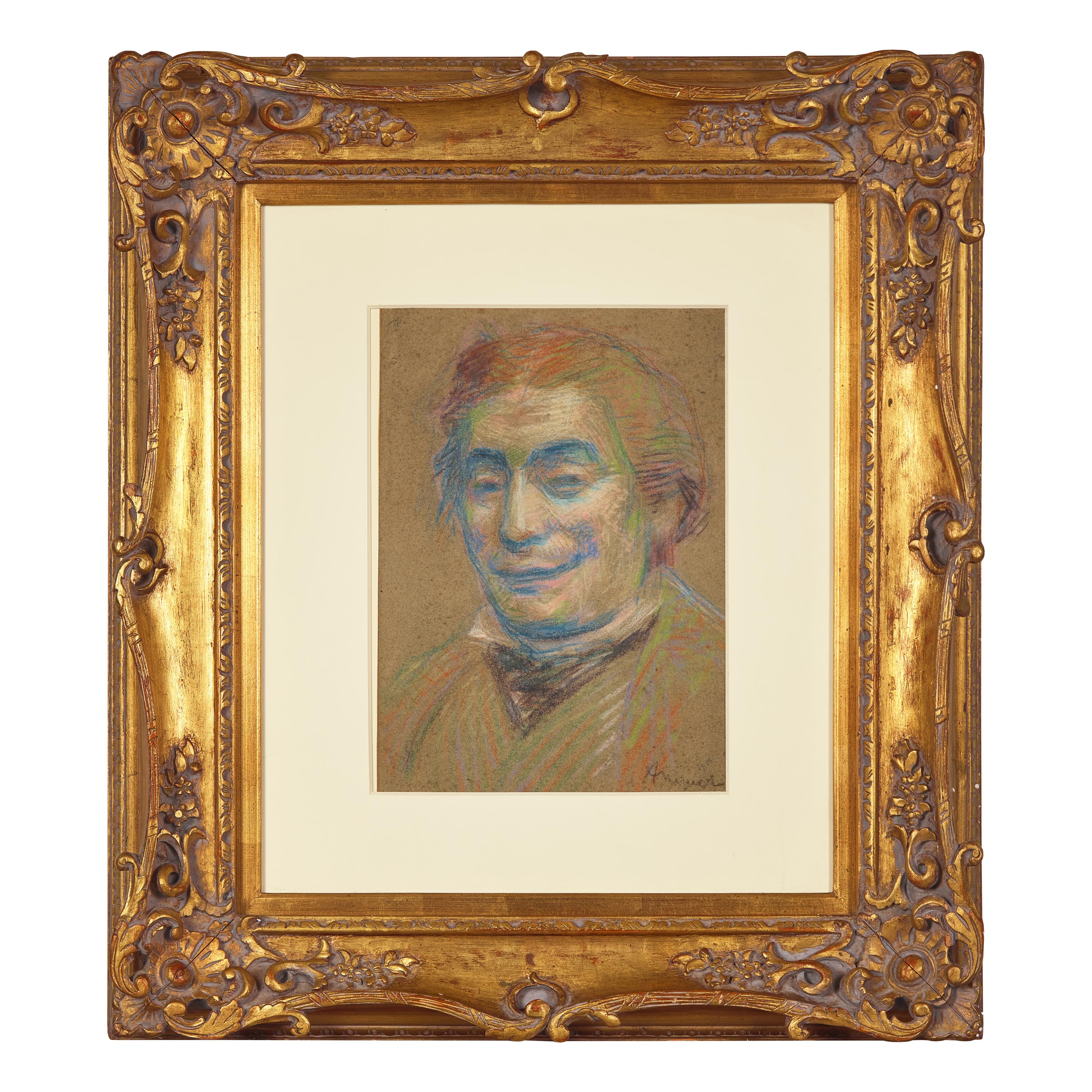 Louis Anquetin (French, 1861-1932) — Portrait d'Aristide Bruant , c. 1887-1888