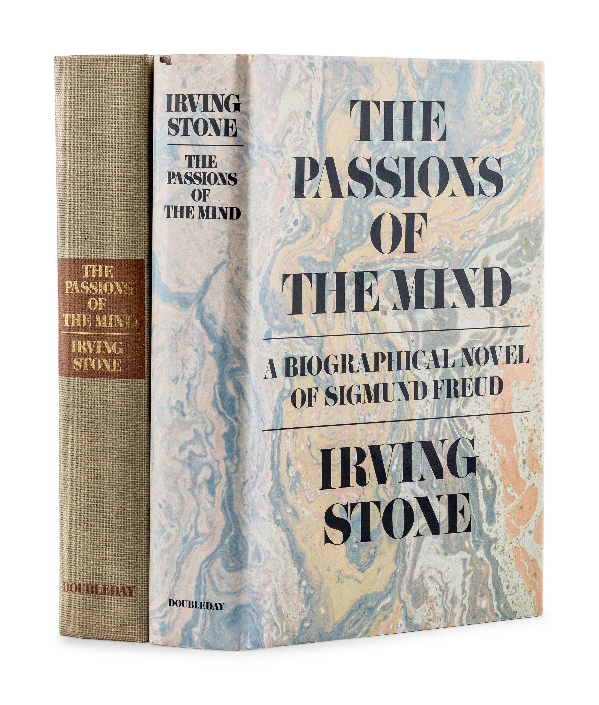 STONE, Irving (1903-1989). The Passions of the Mind . Garden City, NY: Doubleday & Company, Inc., 1971.