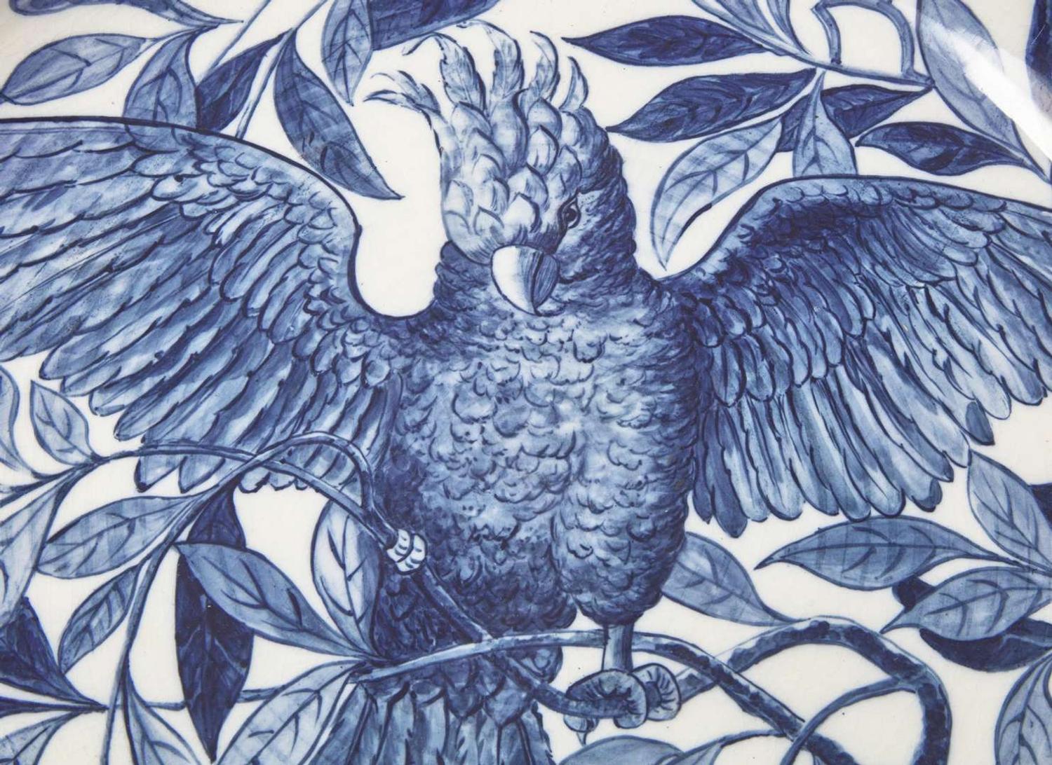 A Large Wedgwood Hand Painted Charger, UK, circa 1910