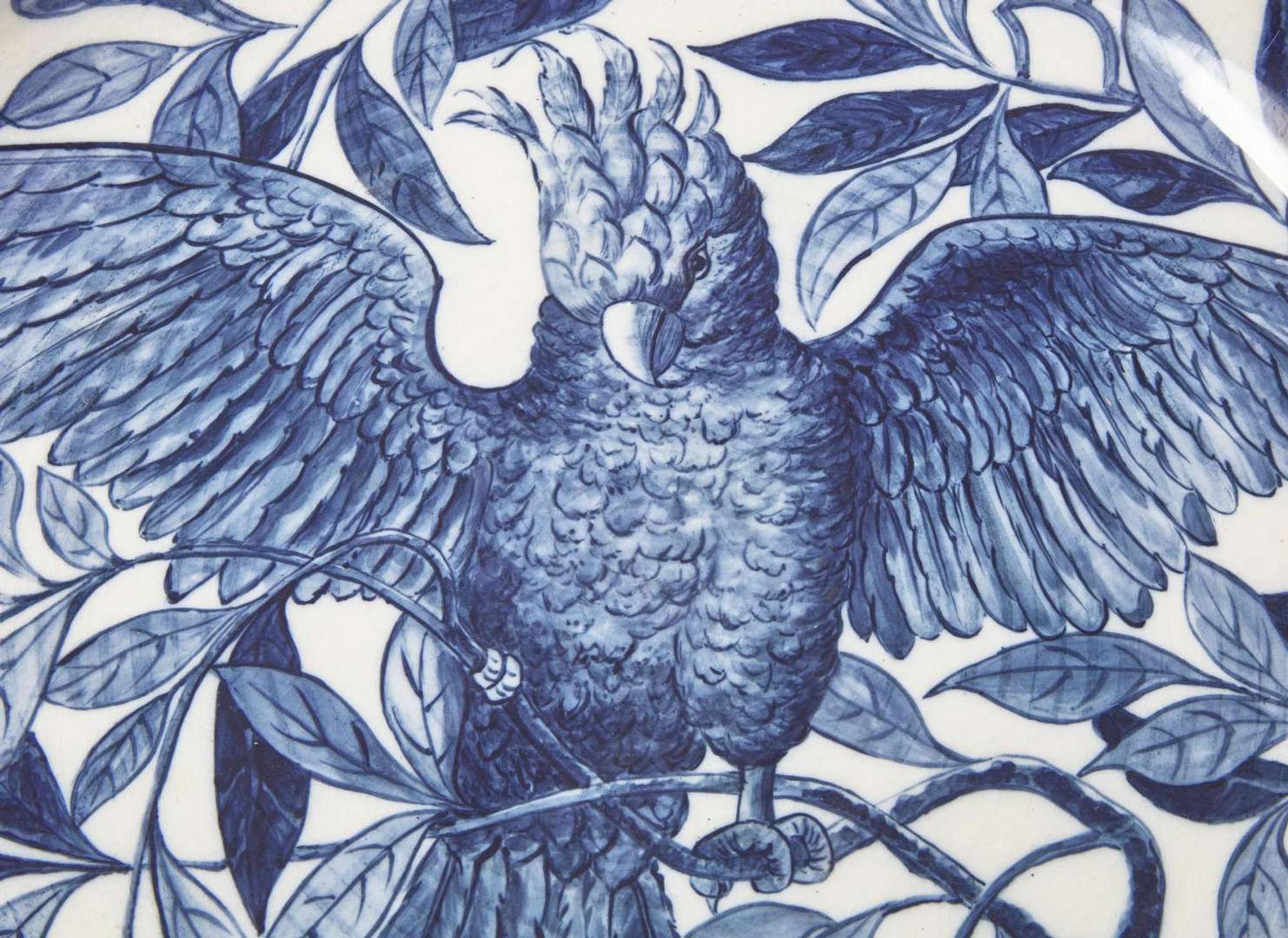 A Large Wedgwood Hand Painted Charger, UK, circa 1910