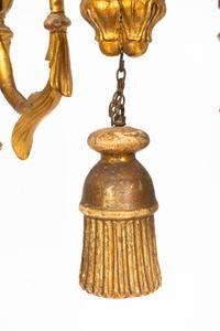 An Italian Giltwood Chandelier