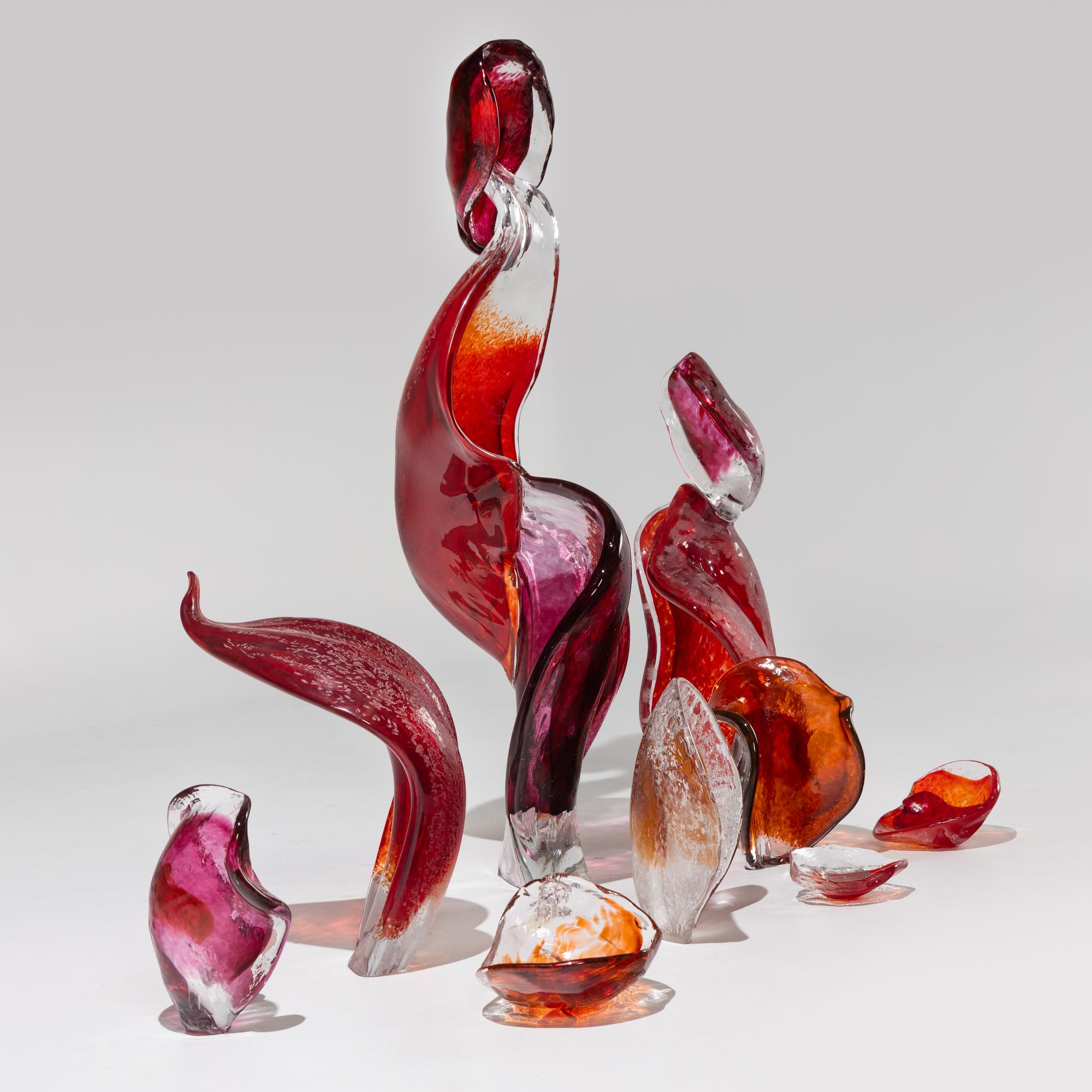 Martin Blank (American, b. 1962) — Untitled, 9 pieces from the Abstract Figural and Abstract Sculpture series, 2009