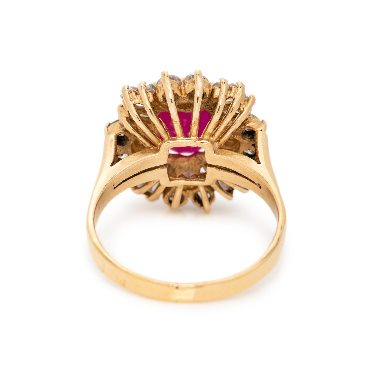 RUBY AND DIAMOND RING