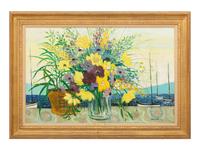 Still Life Before Open Window
