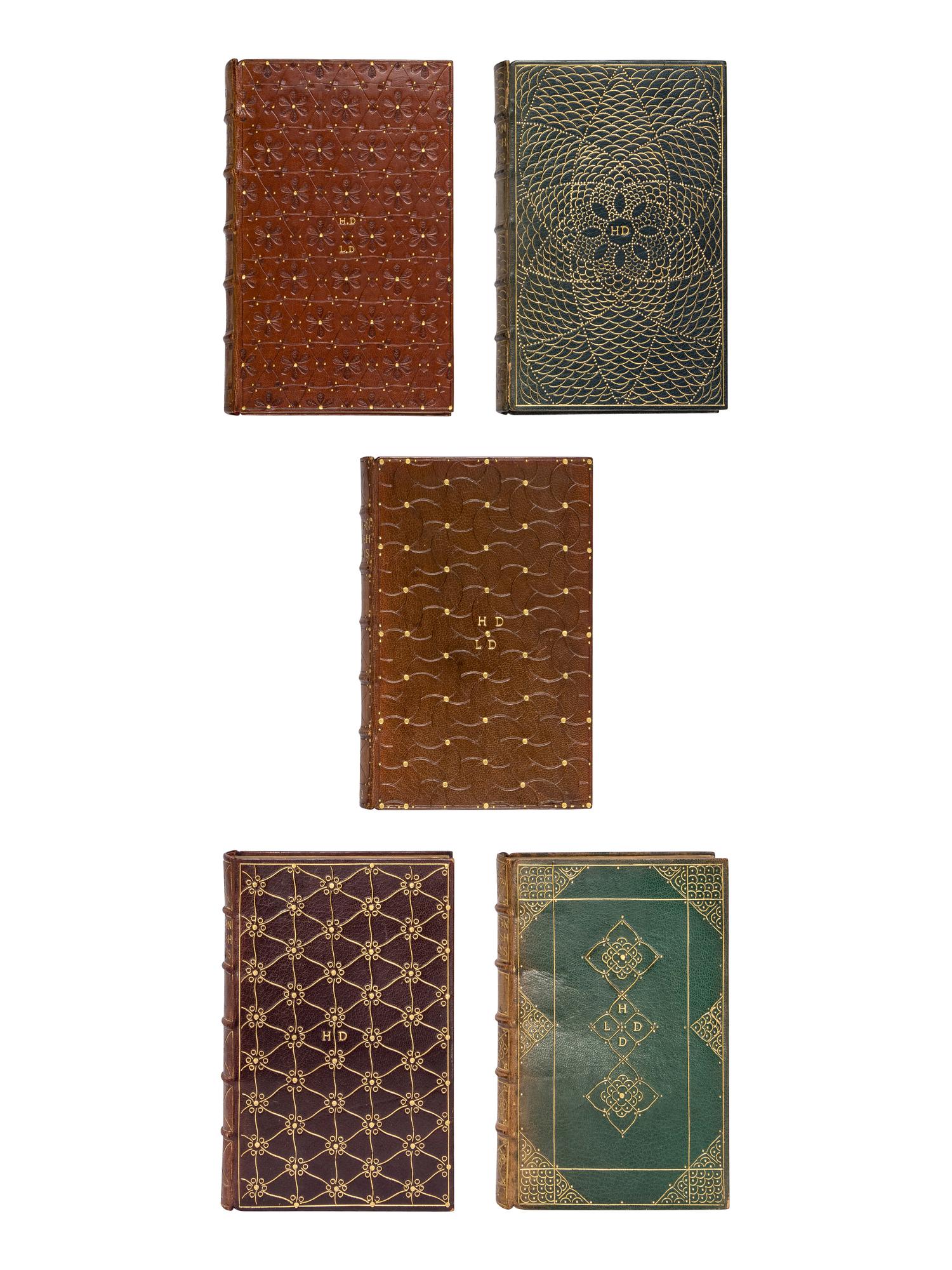 [BINDINGS]. -- [COCKERELL, Douglas, Binder]. RHYS, Ernest (ed.) (1859-1946). Modern English Essays . London and Toronto: J.M. Dent & Sons Ltd., 1922.