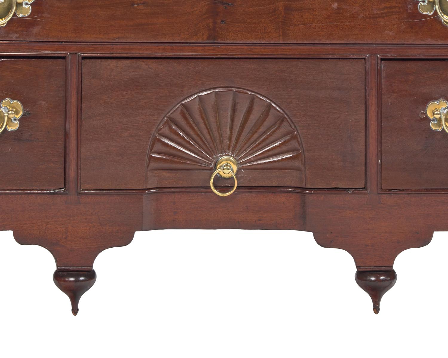 A Queen Anne Mahogany Dressing Table