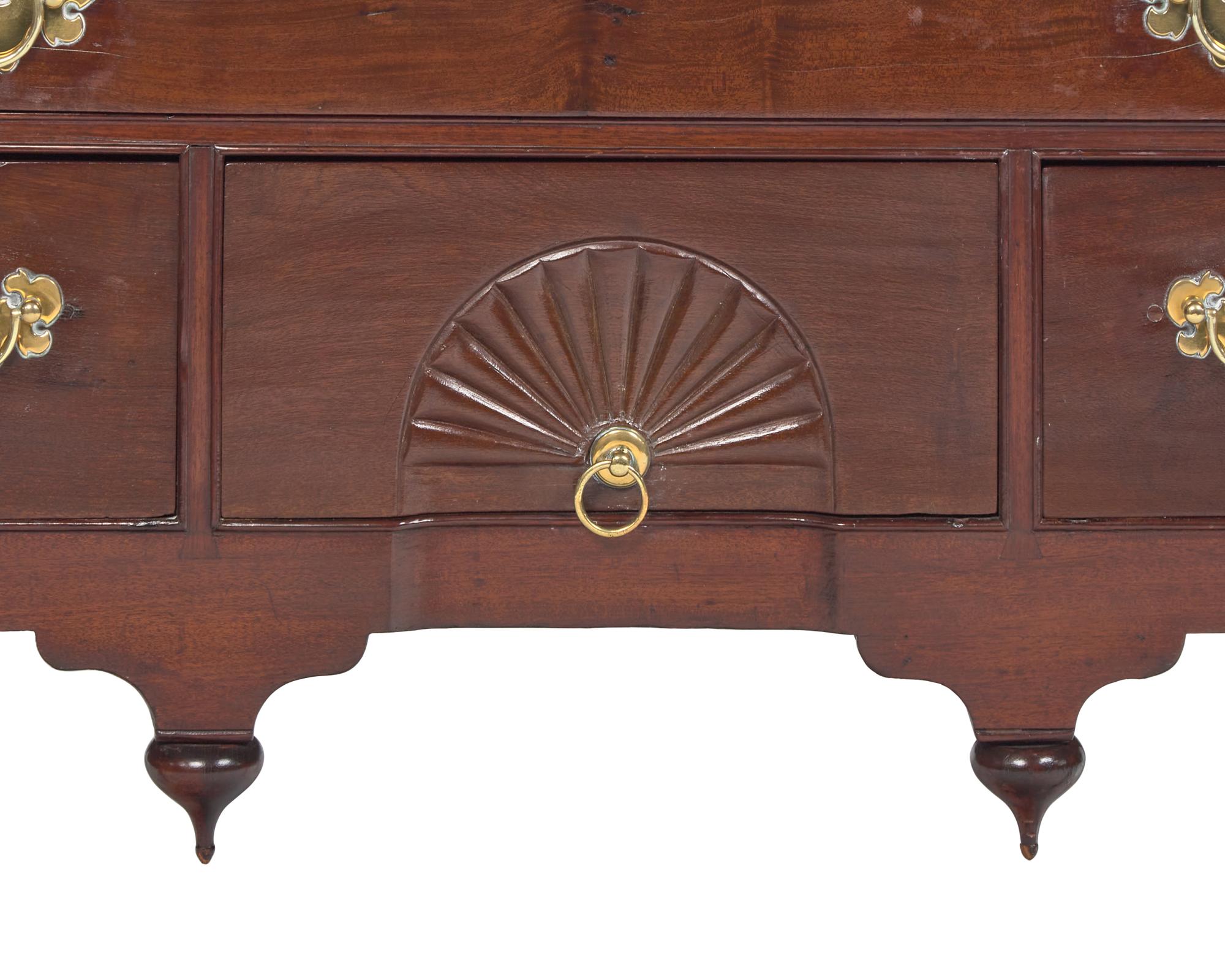 A Queen Anne Mahogany Dressing Table