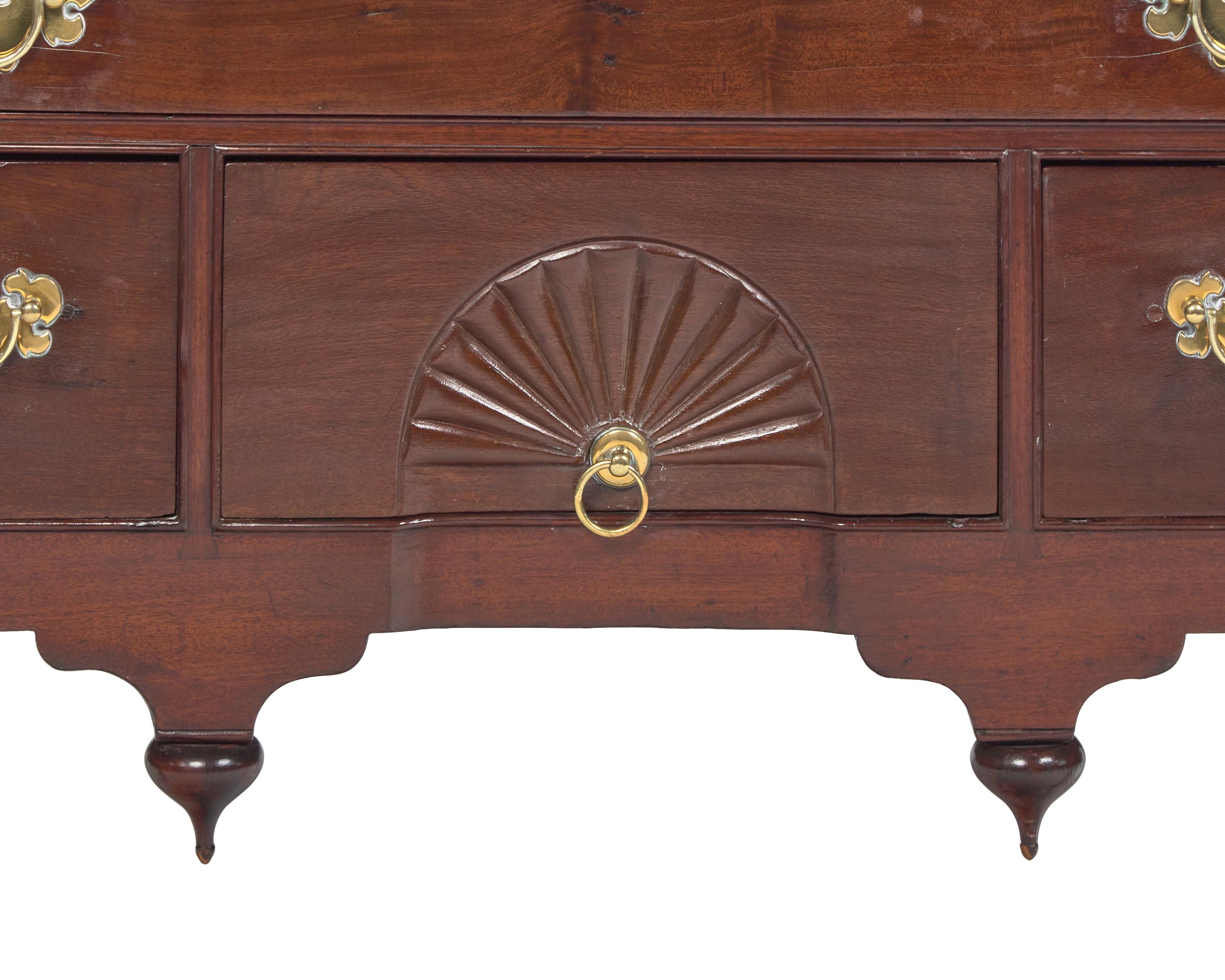 A Queen Anne Mahogany Dressing Table