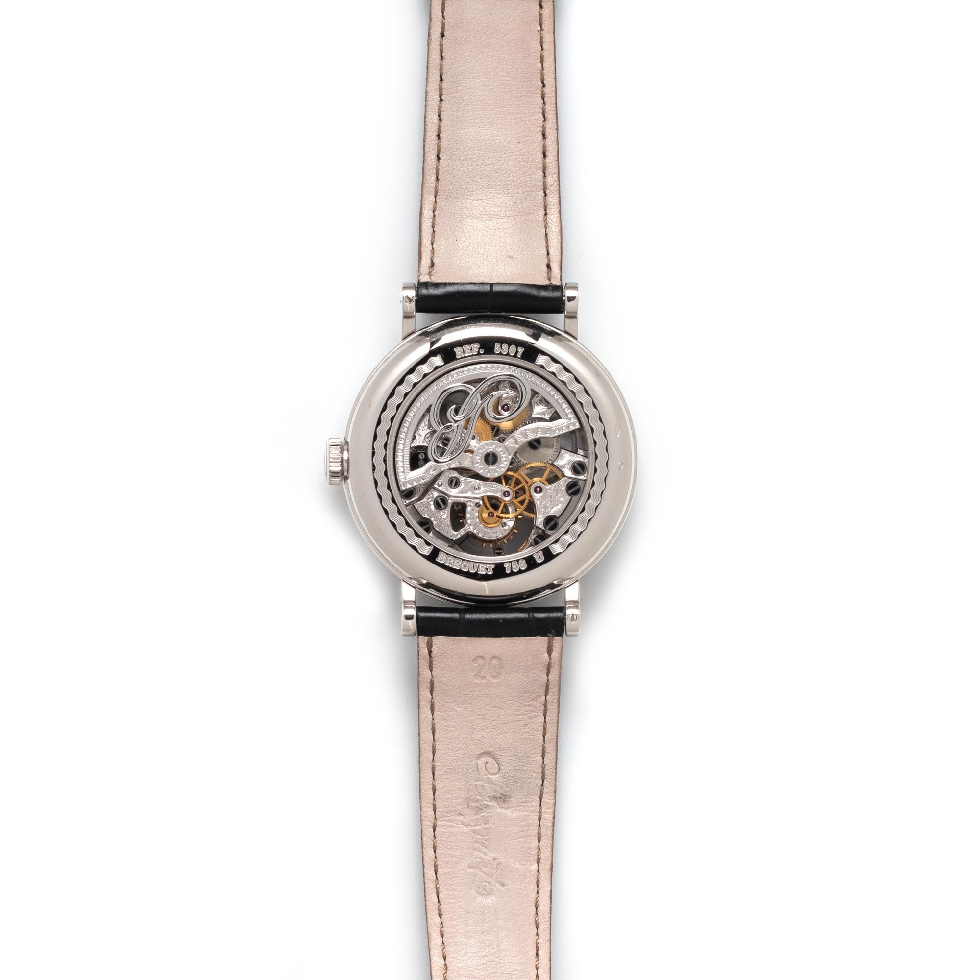 BREGUET, REF. 5307 PLATINUM 'CLASSIC TOURBILLON' WATCH