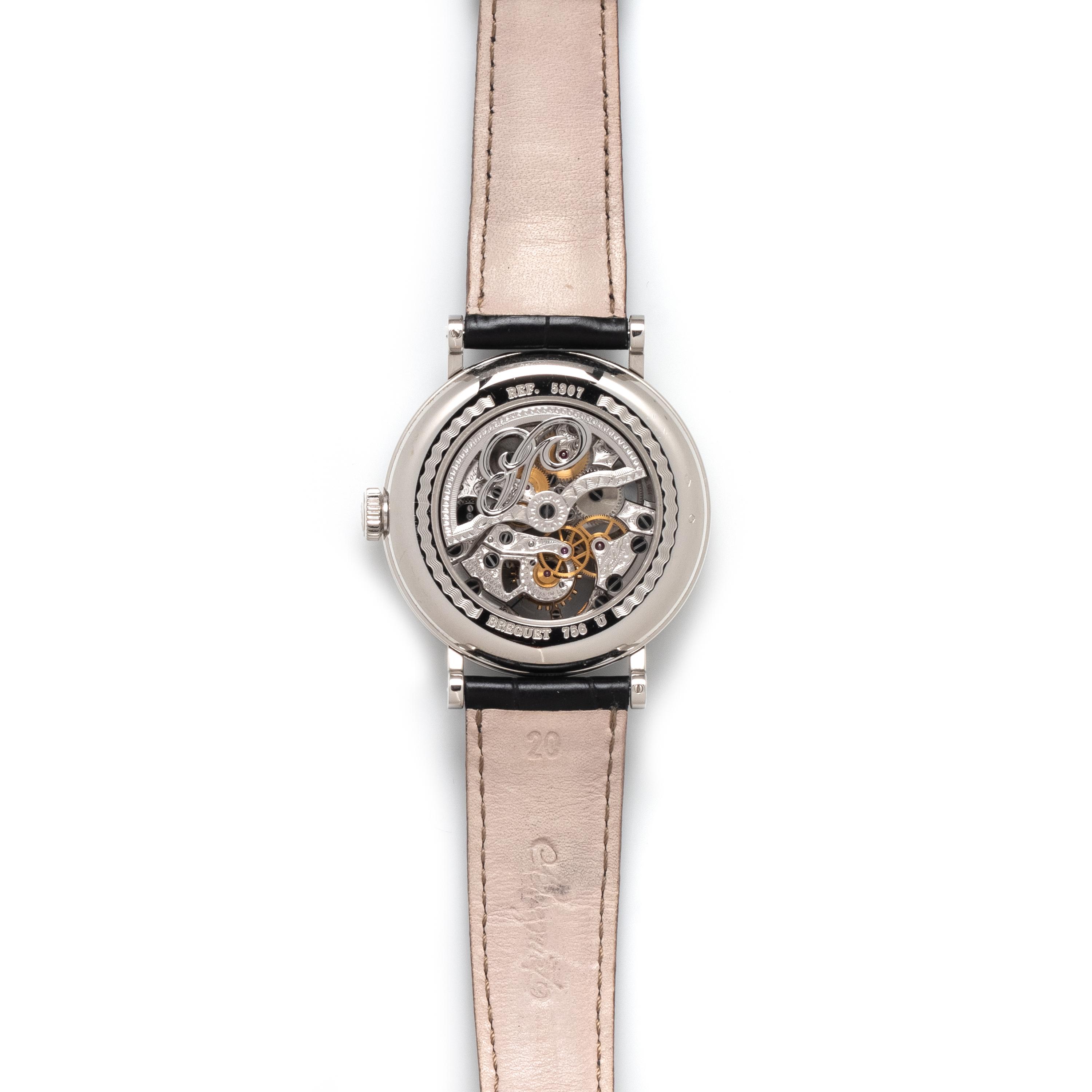 BREGUET, REF. 5307 PLATINUM 'CLASSIC TOURBILLON' WATCH