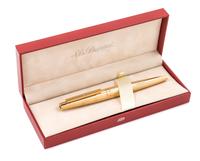An S.T. Dupont Gold-Plated Ellipsis Fountain Pen