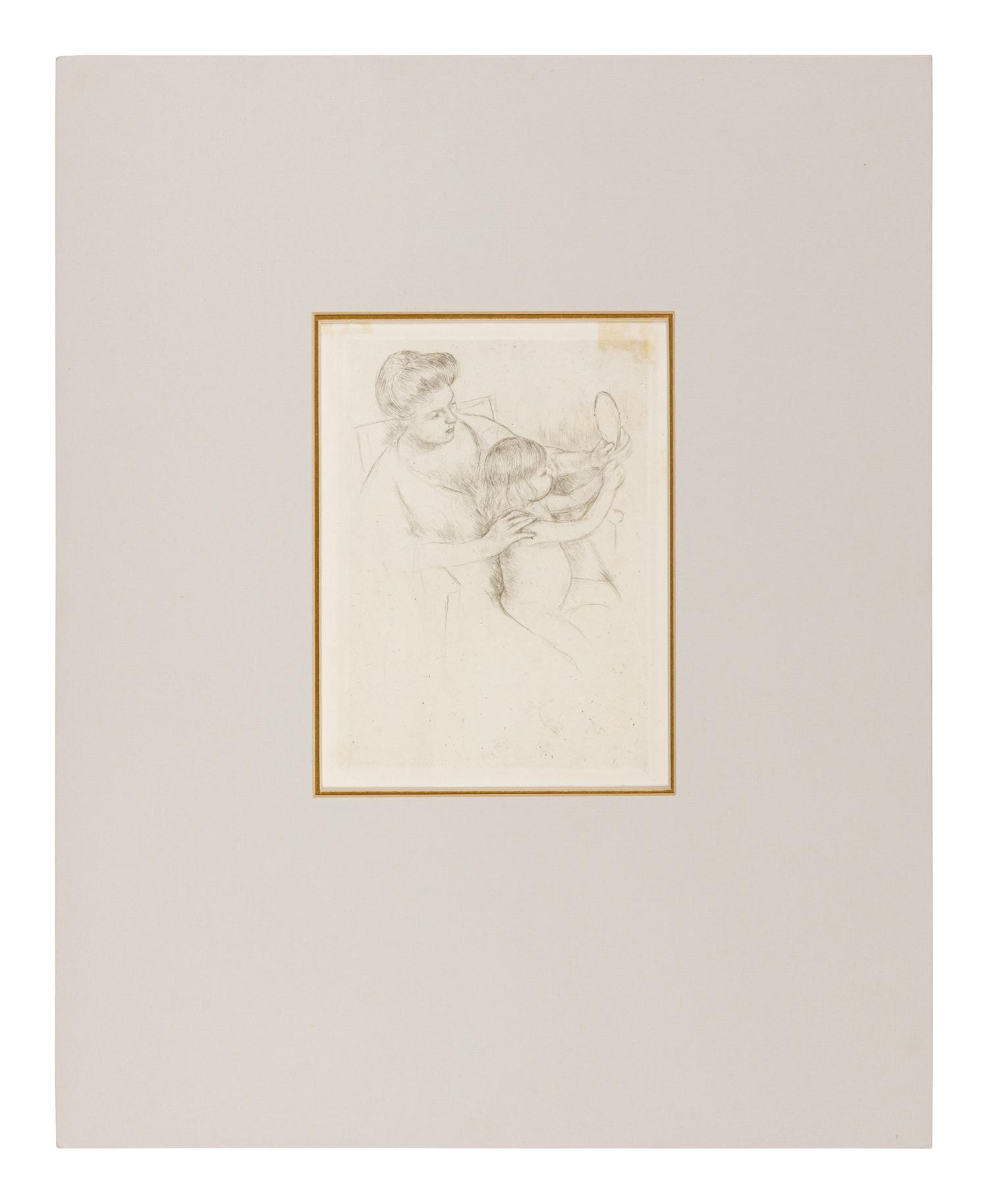Looking into the Hand Mirror, No. 2 , circa 1905