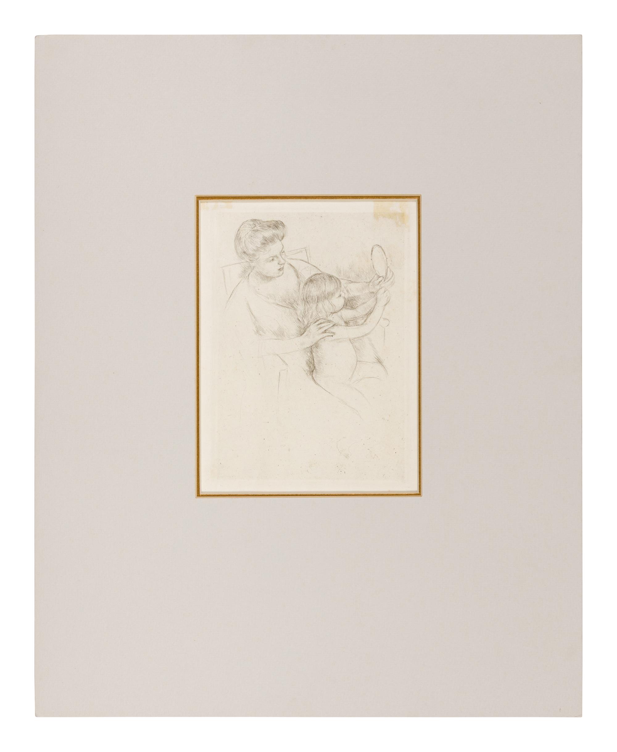 Looking into the Hand Mirror, No. 2 , circa 1905