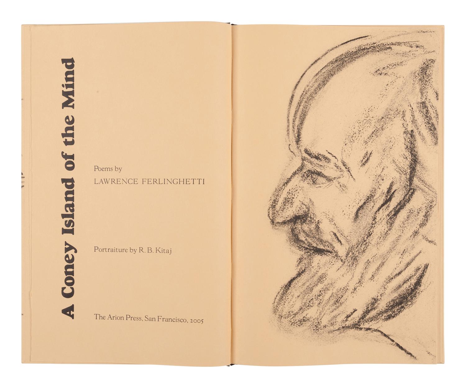 [ARION PRESS]. FERLINGHETTI, Lawrence (1919-2021). A Coney Island of the Mind . San Francisco: Arion Press, 2005.