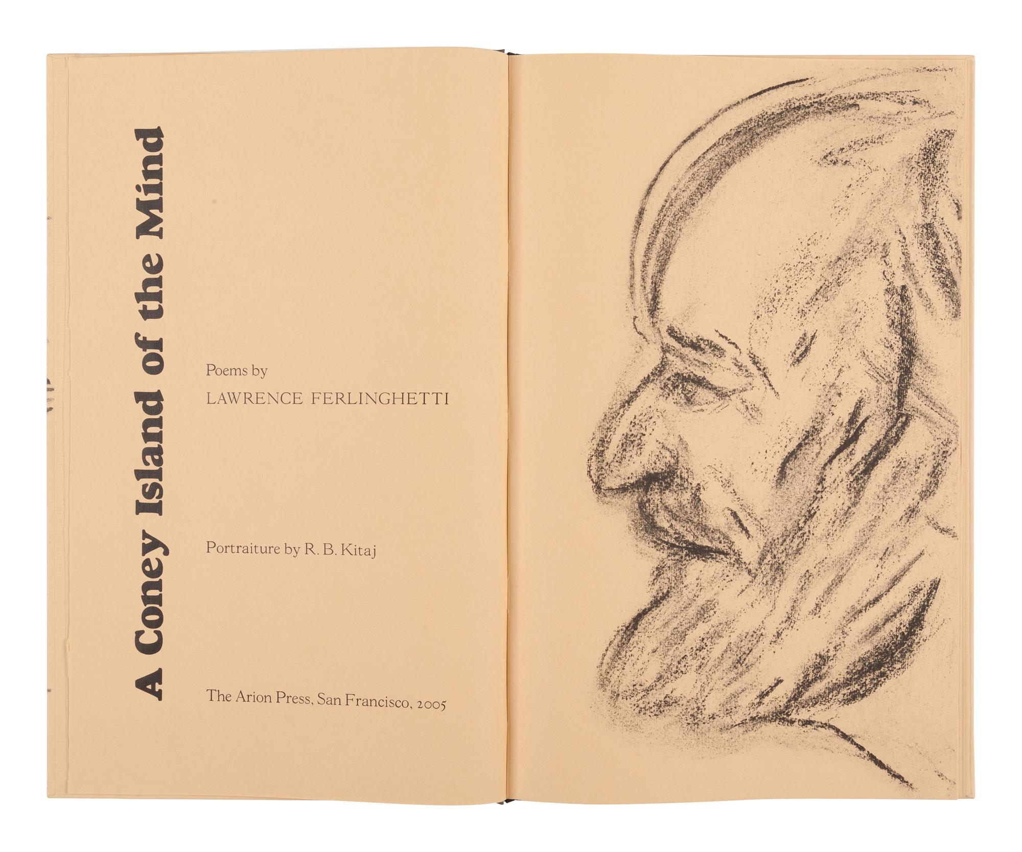 [ARION PRESS]. FERLINGHETTI, Lawrence (1919-2021). A Coney Island of the Mind . San Francisco: Arion Press, 2005.