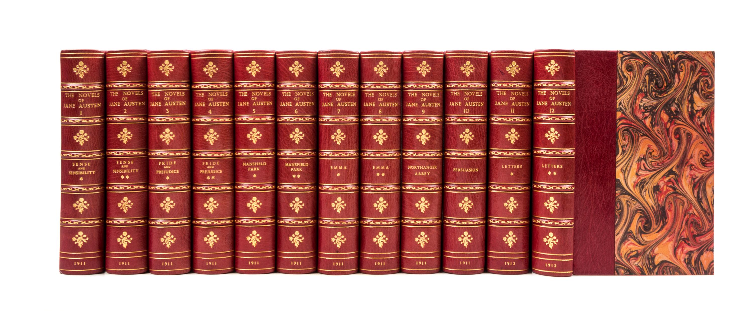 AUSTEN, JANE. The Novels. Edinburgh, 1911. 12 vols.