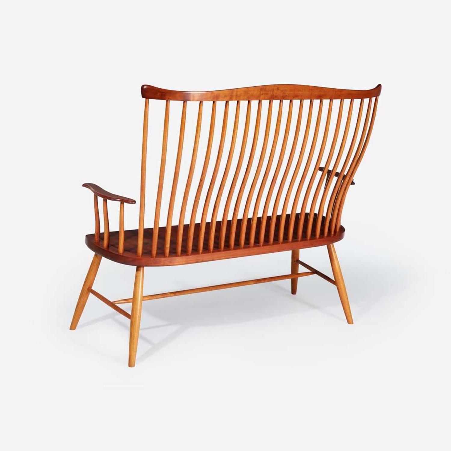Stephen Swift A "Pomfret Windsor" Settee, Nantucket, USA, 1999