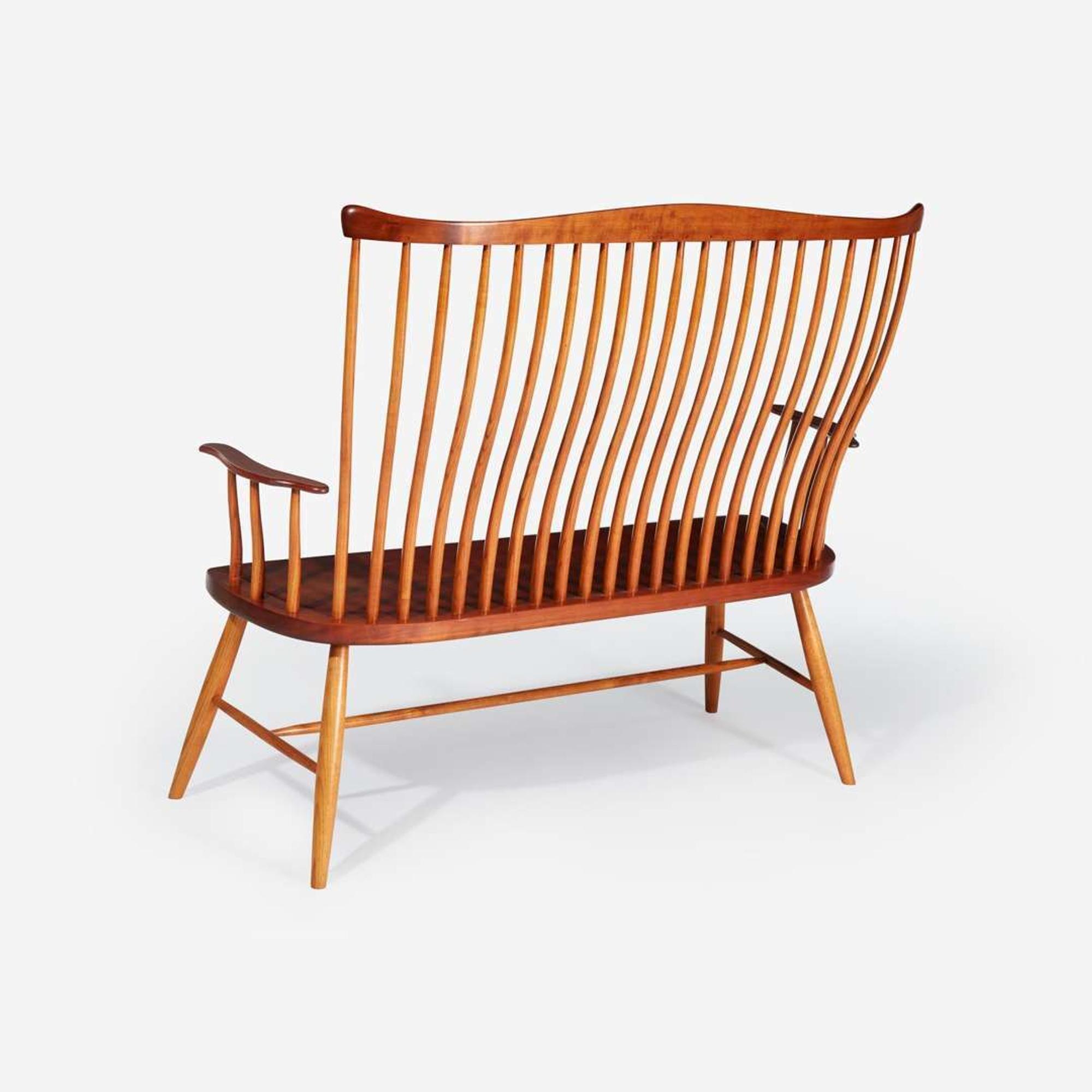 Stephen Swift A "Pomfret Windsor" Settee, Nantucket, USA, 1999