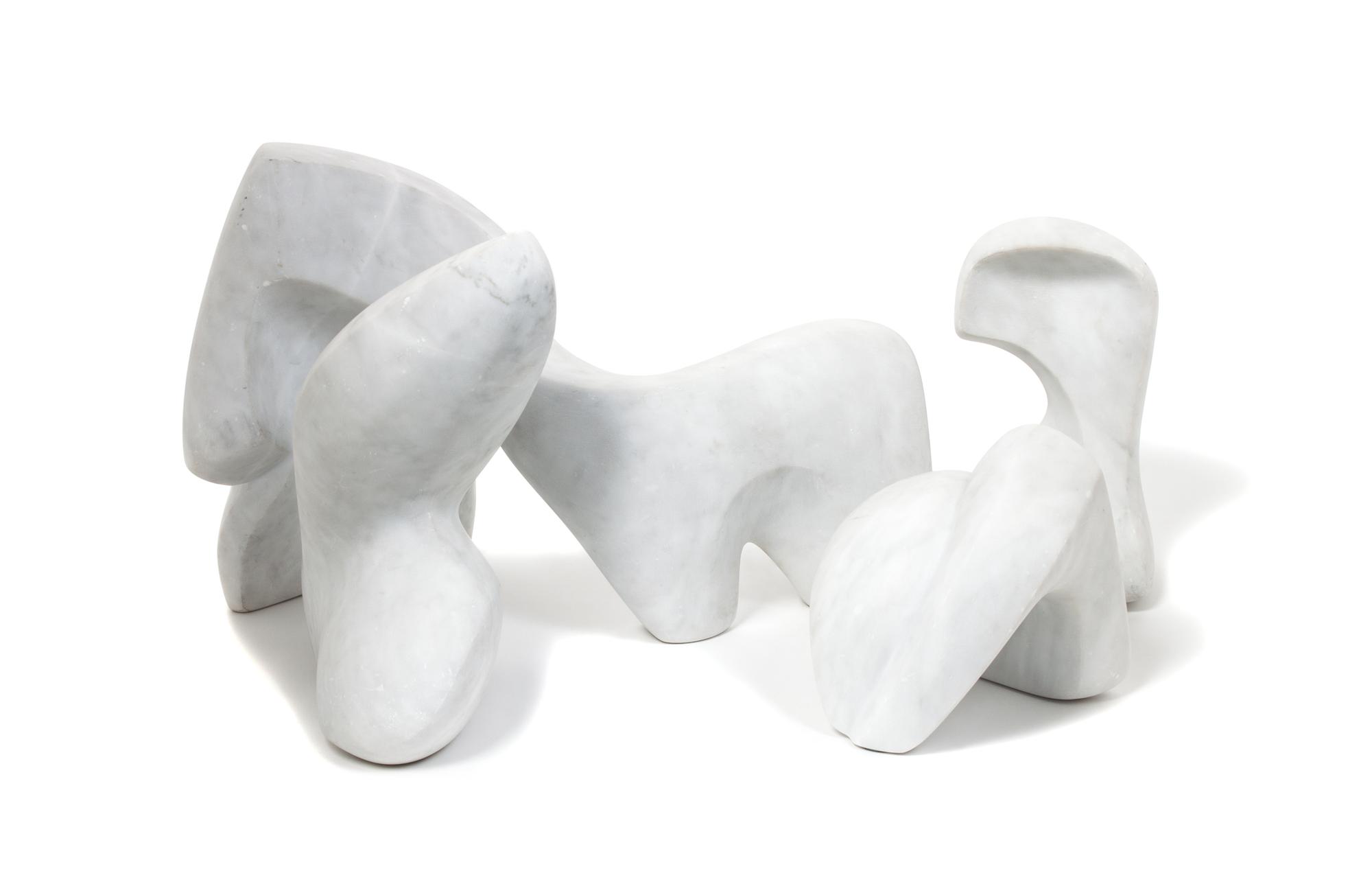 Helaine Blumenfeld, (American, b. 1942), Family, 1981, a five-part scale model of the work at the Henry Reuss Federal Plaza, Milwaukee,
