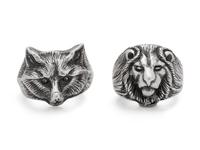 A Collection of Sterling Silver Animal Rings, Samuel Kirk & Son,