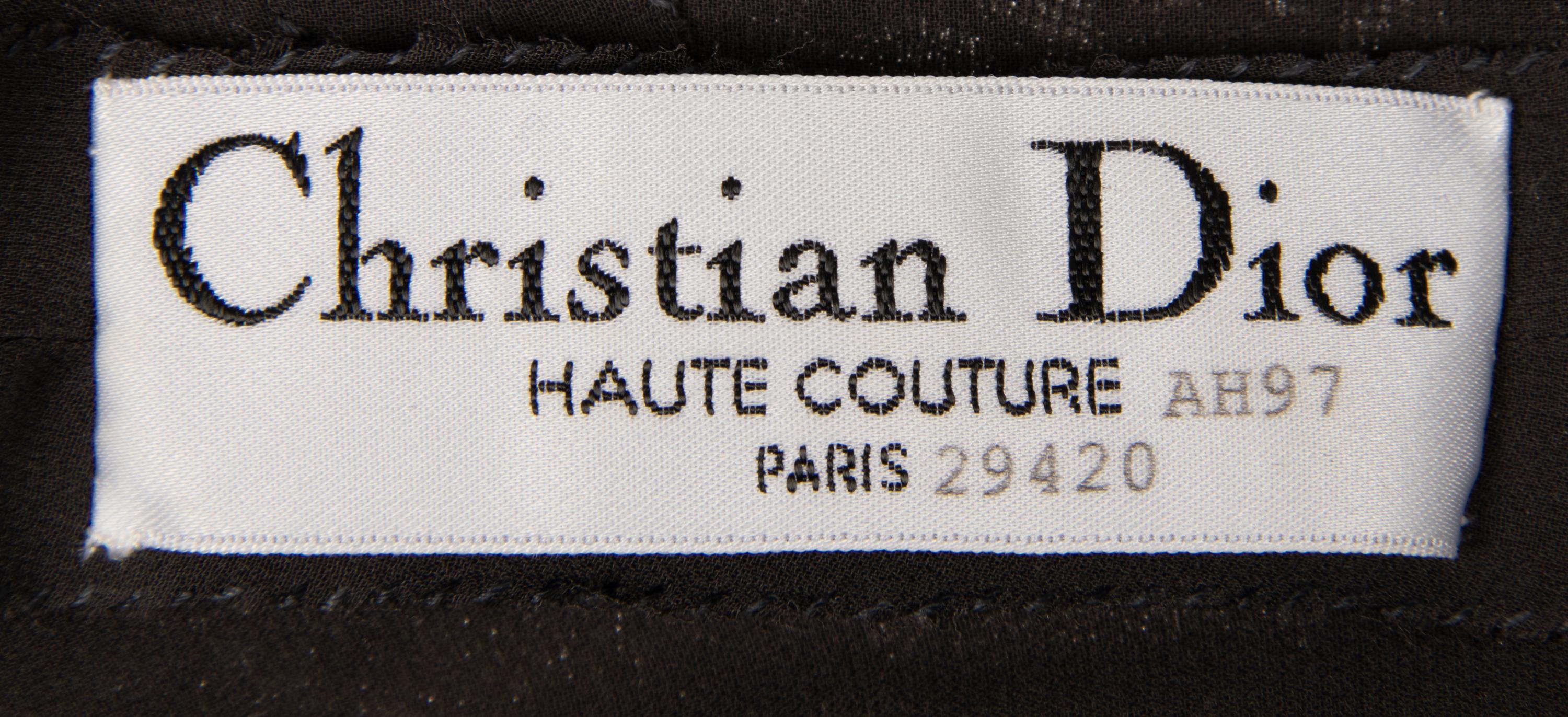 Christian Dior Haute Couture Lace Top and Skirt, Autumn/Winter 1997