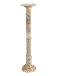 A Continental Marble Pedestal