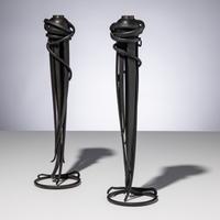 Albert Paley (American, b. 1944) — Pair of Candlesticks, 1993
