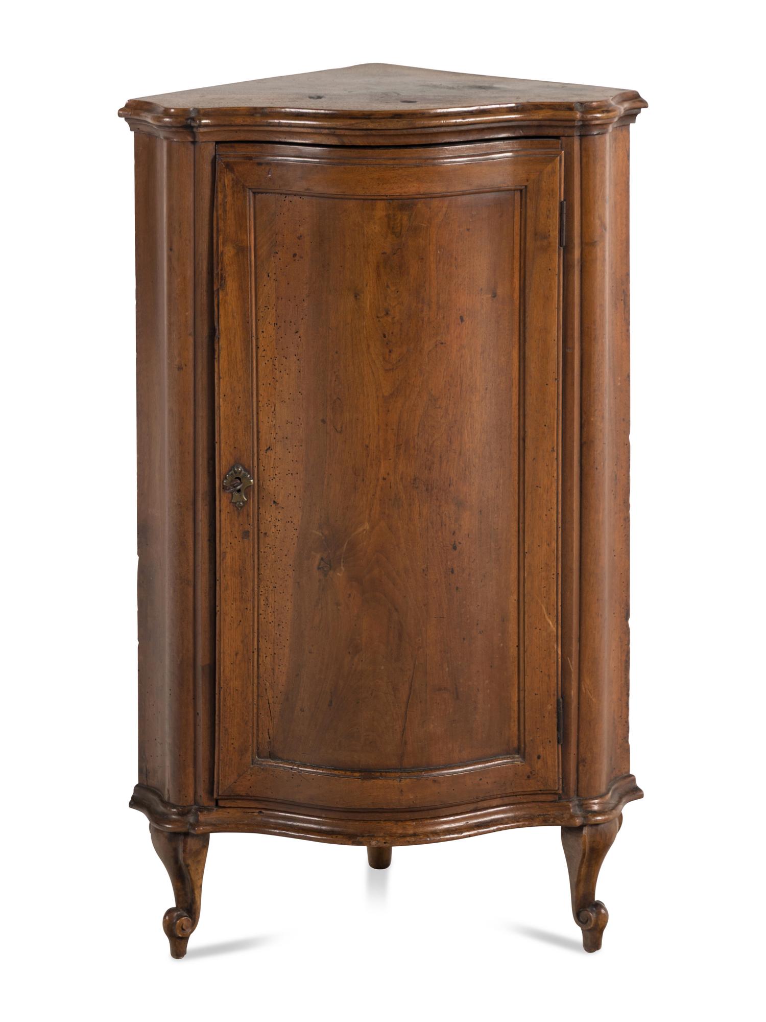 A French Walnut Encoignure