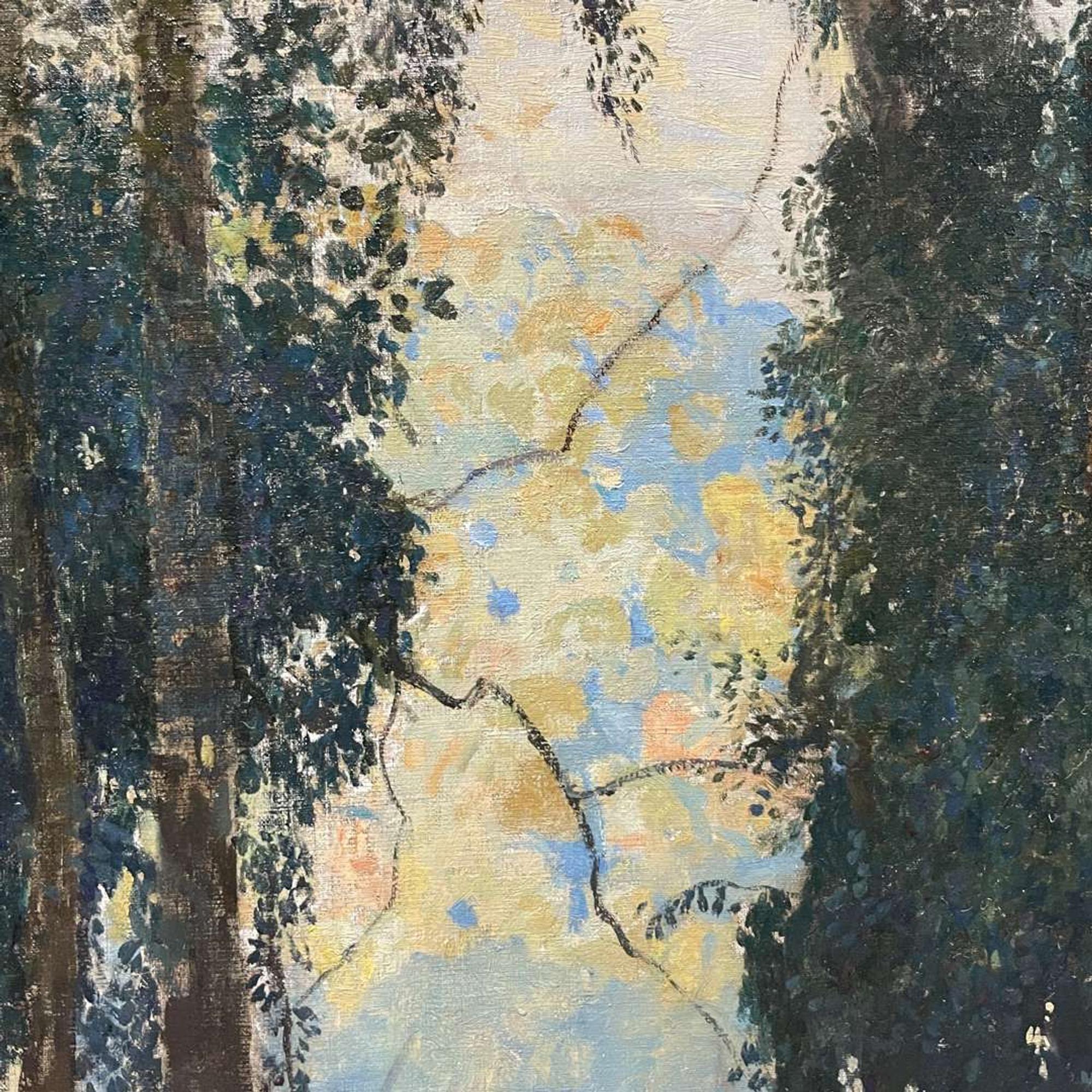 Daniel Garber (American, 1880–1958) Sycamores