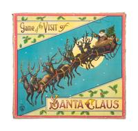 A McLoughlin Bros. 'Game of the Visit of Santa Claus'