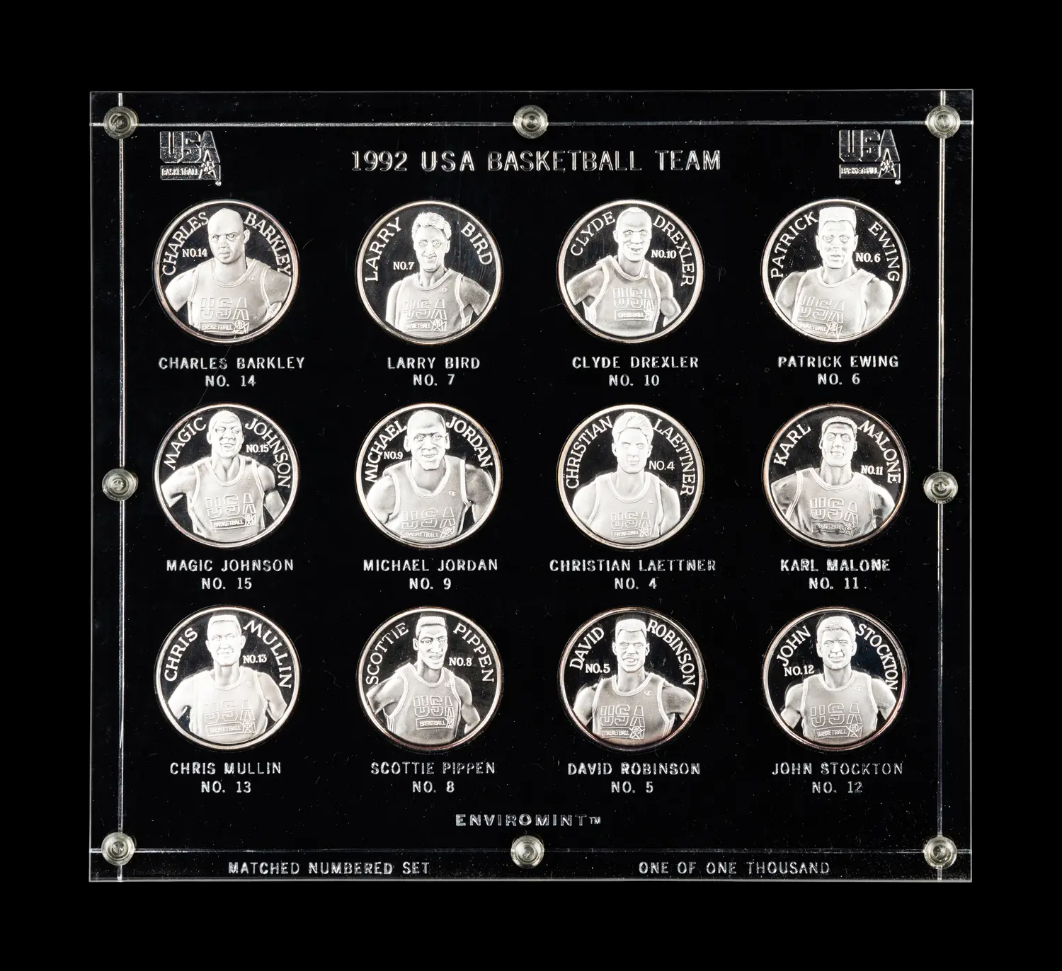 A Matched Number Set of 1992 United States Olympic | Freeman's