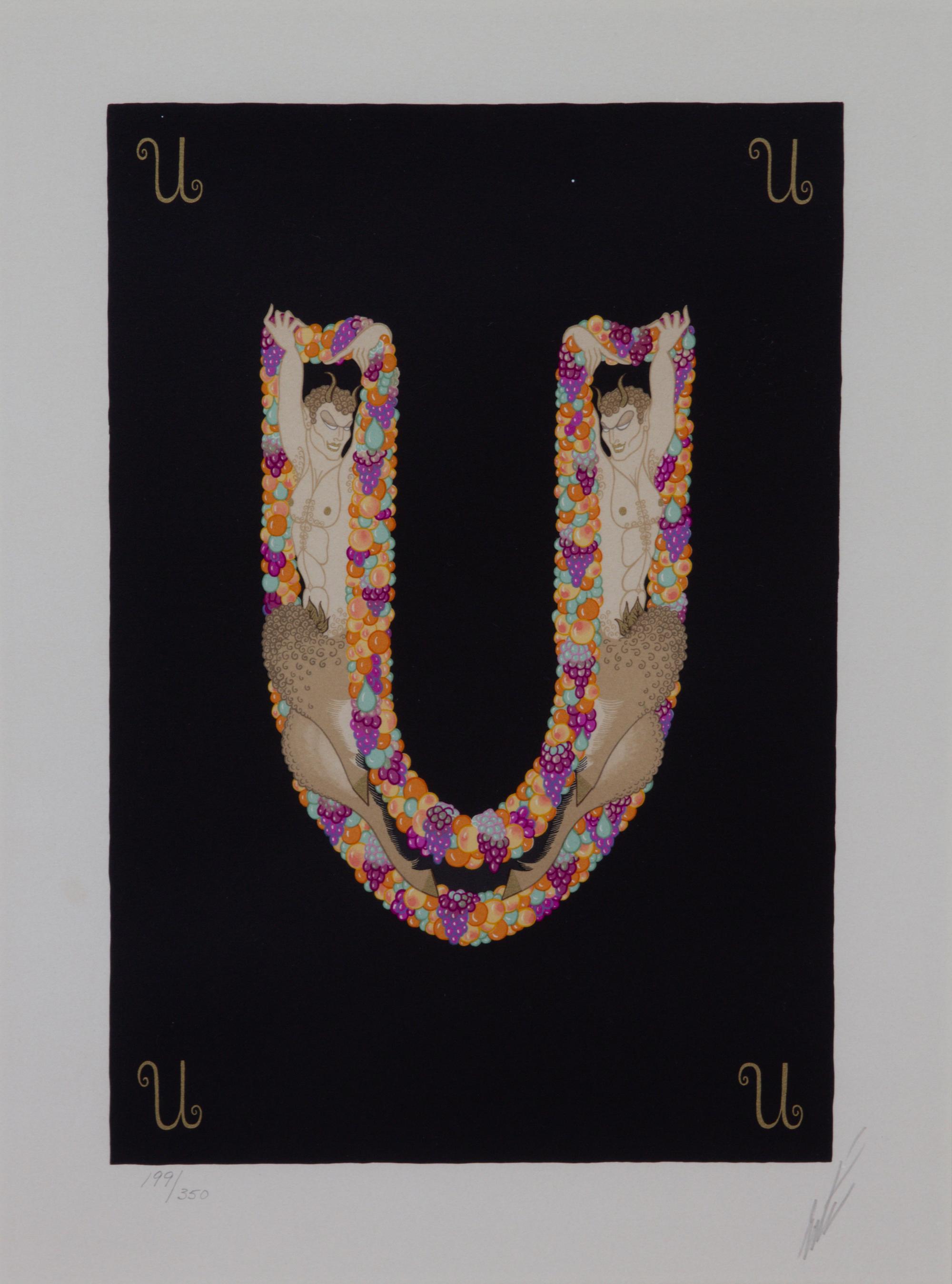 Erte, (French, 1892-1990), The Alphabet Suite, 1796-77