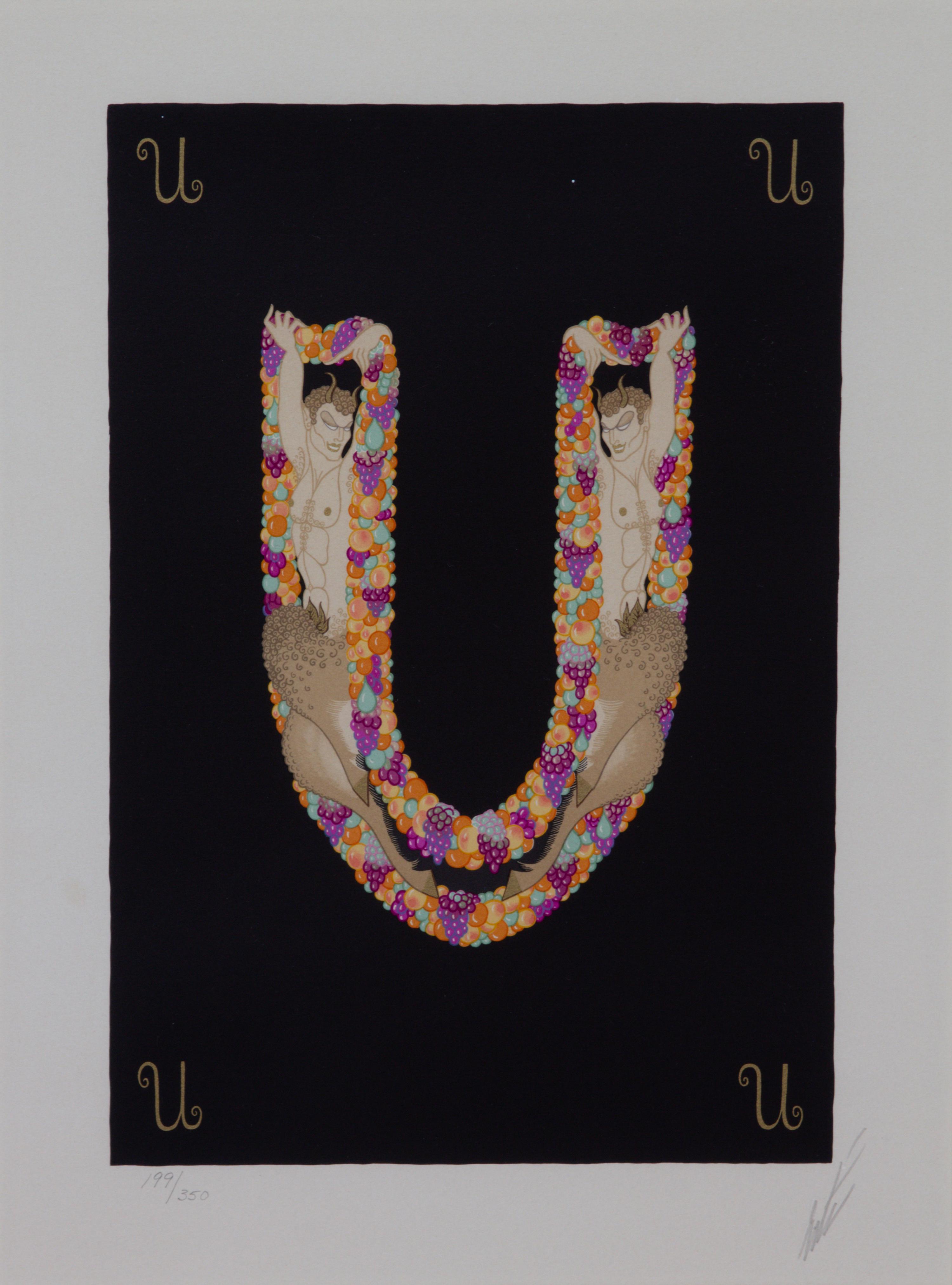 Erte, (French, 1892-1990), The Alphabet Suite, 1796-77