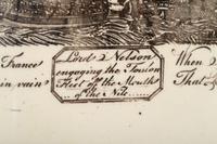 A Creamware Transfer-Printed Tankard with Naval Battle Scene