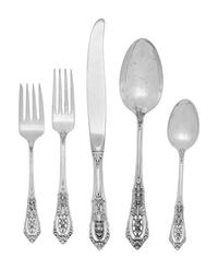 An American Silver Flatware Service