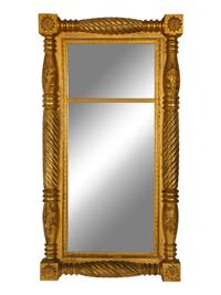 A Federal Giltwood Mirror — 19TH CENTURY