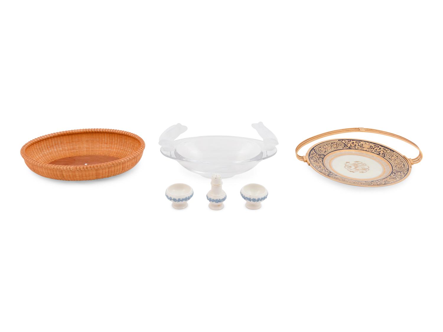 A Group of Decorative Table Articles