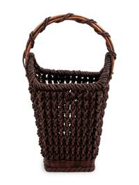 A Bamboo Flower Arranging Basket