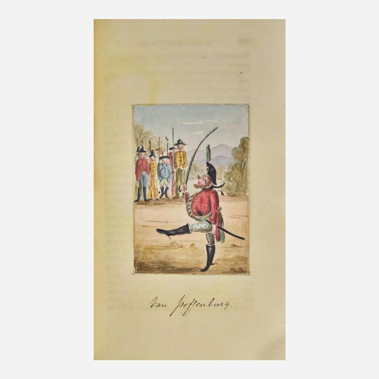[Literature] Knickerbocker, Diedrich (Washington Irving) A History of New York, From the Beginning of the World to the End of the Dutch Dynasty...